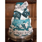 Nautical Themed Wedding Cake 1
