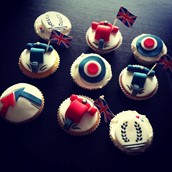 Fred Perry Mod Scooter Vesper Cup Cakes