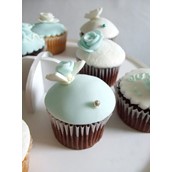Mint Themed Butterfly Cup Cakes 2