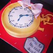 Stop Watch Cake