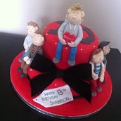 One Direction Cake Licky Lips Cakes Liverpool