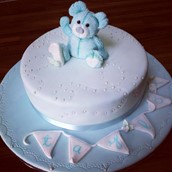 Teddy Bear 1St Birthday Cake Licky Lips Cakes Liverpooljpg