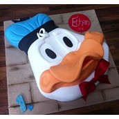 Donald Duck Cake Licky Lips Cakes Liverpool