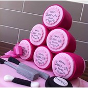 Mac Make Up Sleep In Rollers Cake Licky Lips Cakes Liverpool