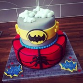 Superhero Cake Licky Lips Cakes Liverpool