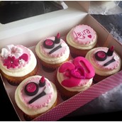 Mac make Up Cupcakes Licky Lips Cakes Liverpool