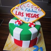 Vegas Cake Licky Lips Cakes Liverpool