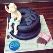 Gym Weights Cake Licky Lips Cakes Liverpool