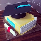 Graduation Cake Licky Lips Cakes Liverpool
