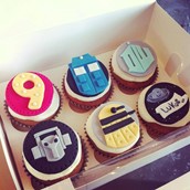 Dr Who cupcakes - licky lips cakes liverpool.jpg.jpg