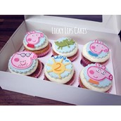 Peppa Pig Cupcakes Licky Lips Cakes Liverpool