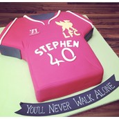 Liverpool FC Shirt Cake Licky Lips Cakes Liverpool