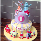 Licky Lips Cakes Liverpool Childrens Cake In The Night Garden Cake