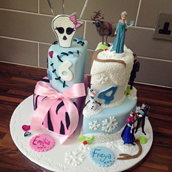 Licky Lips Cakes Liverpool Childrens Cake Split Cake Frozen Cake Monster High
