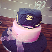 Licky Lips Cakes Liverpool Womens Cake Chanel Handbag Cake