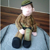 Licky Lips Cakes Liverpool Men Army Cake